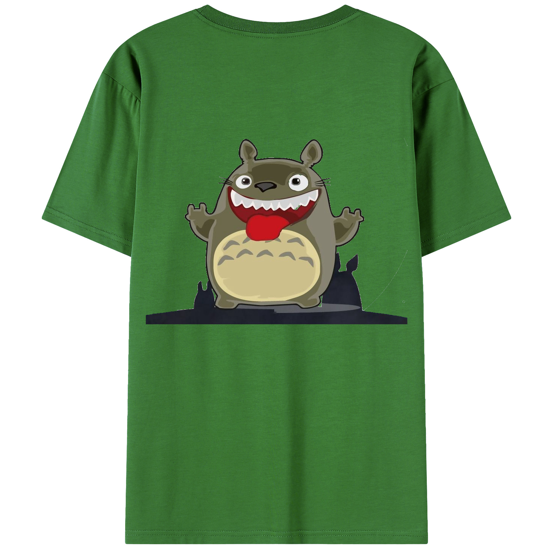 （画像用） となりのトトロ 草壁メイ 草壁サツキ My Neighbor Totoro Satsuki Kusakabe Mei Kusakabe レディース半袖Tシャツ(バックプリント)